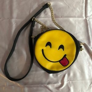Smiley face bag